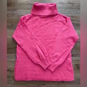 Staccato Pink Turtleneck Sweater